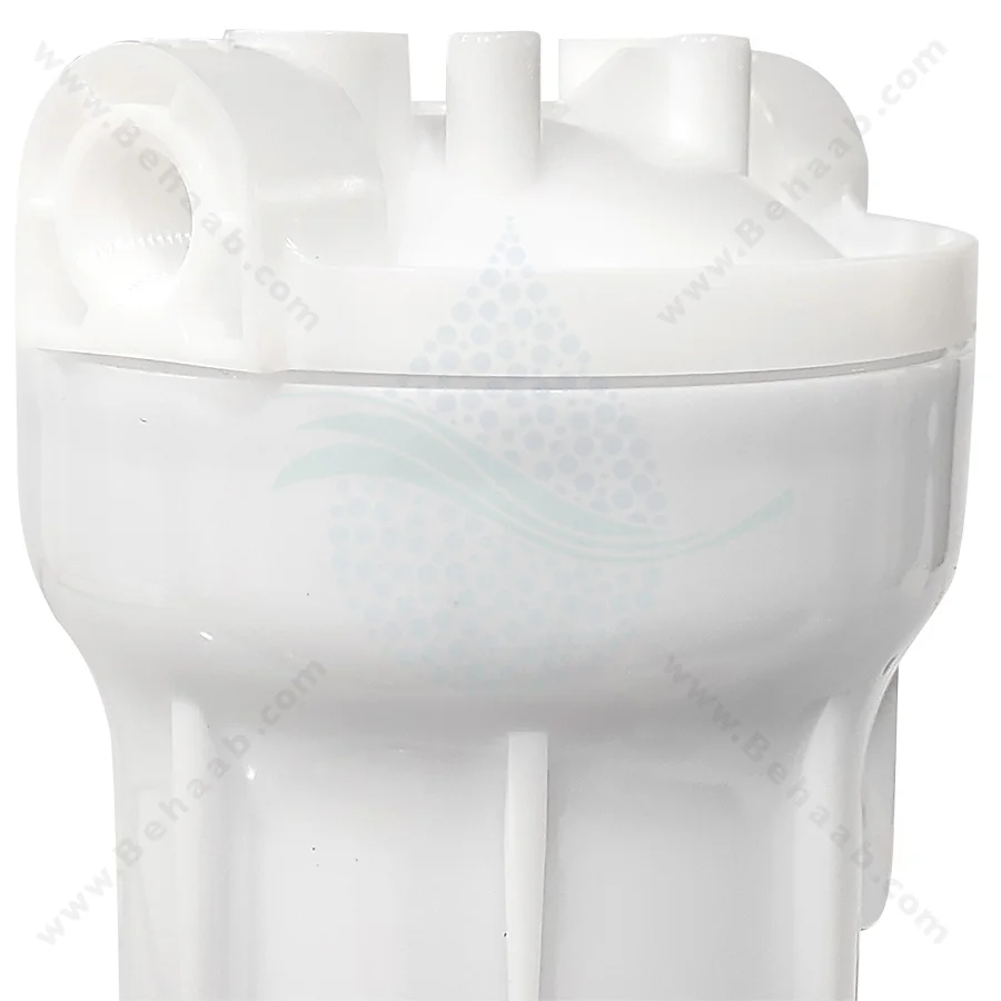 هوزینگ مات تصفیه آب خانگی سوفیلتر تک اورینگ ایرانی - 10-Inch Water Filter Housing 1/4 Ports For Reverse Osmosis Systems SouFilter