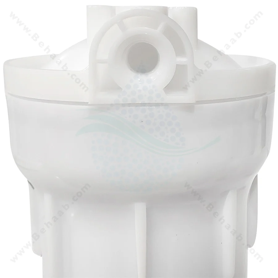 هوزینگ مات تصفیه آب خانگی سوفیلتر تک اورینگ ایرانی - 10-Inch Water Filter Housing 1/4 Ports For Reverse Osmosis Systems SouFilter