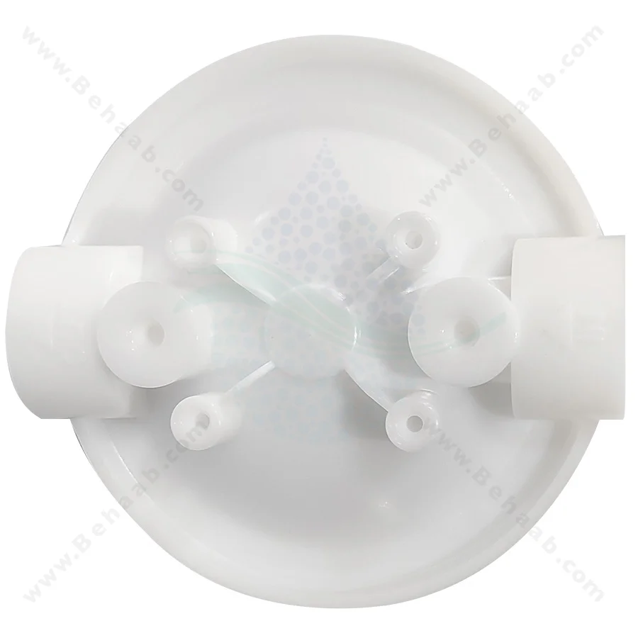 هوزینگ مات تصفیه آب خانگی سوفیلتر تک اورینگ ایرانی - 10-Inch Water Filter Housing 1/4 Ports For Reverse Osmosis Systems SouFilter