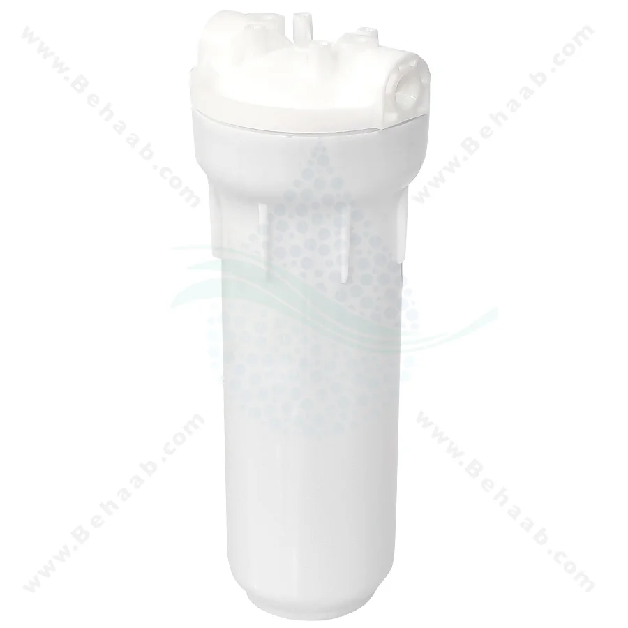 هوزینگ مات تصفیه آب خانگی سوفیلتر تک اورینگ ایرانی - 10-Inch Water Filter Housing 1/4 Ports For Reverse Osmosis Systems SouFilter