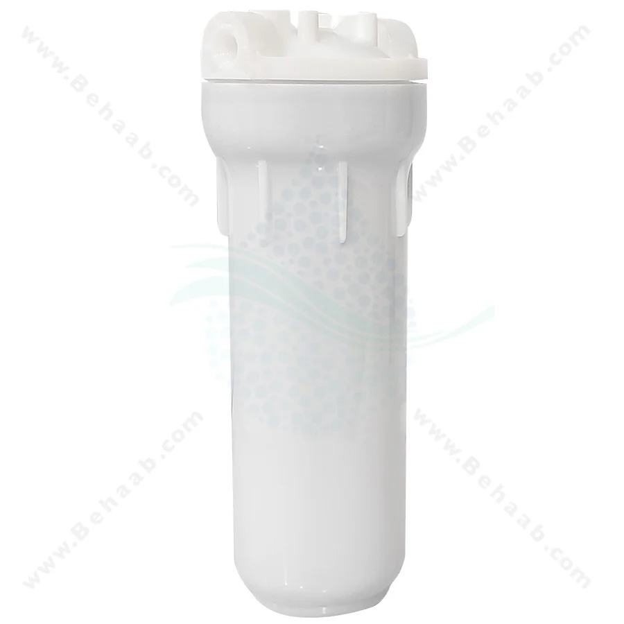 هوزینگ مات تصفیه آب خانگی سوفیلتر تک اورینگ ایرانی - 10-Inch Water Filter Housing 1/4 Ports For Reverse Osmosis Systems SouFilter