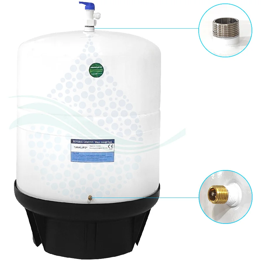مخزن تصفیه آب 11 گالن تانک لایف مدل TL-11G - Tank Life Reverse Osmosis Water Storage Tank TL-11G
