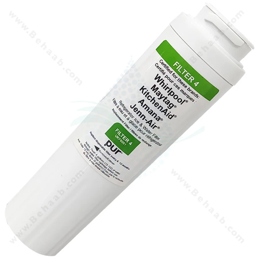 فیلتر یخچال ساید آمانا مدل UKF8001 - Maytag UKF8001 PUR Refrigerator Water Filter Compatible with Amana Refrigerator