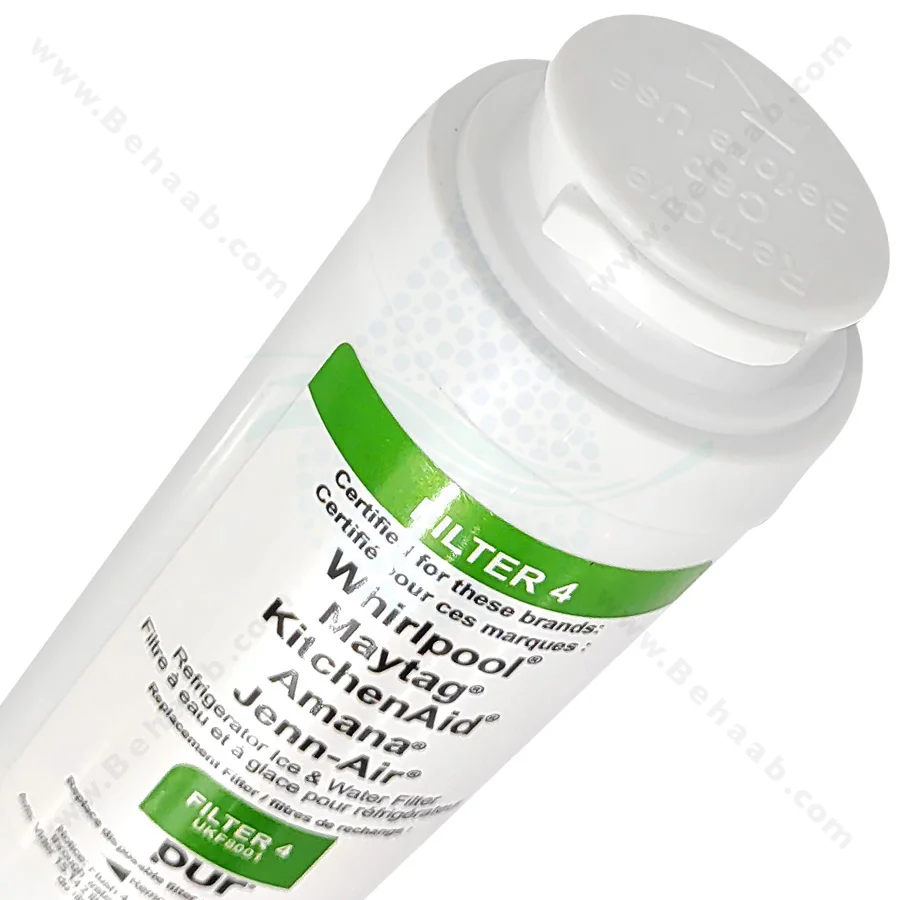 فیلتر یخچال ساید آمانا مدل UKF8001 - Maytag UKF8001 PUR Refrigerator Water Filter Compatible with Amana Refrigerator