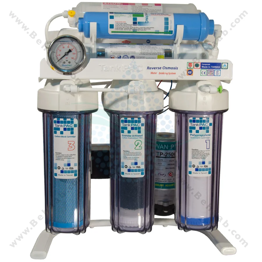 دستگاه تصفیه آب RO آکواریوم تانک پک - TankPAC 6 Stage Reverse Osmosis Water Filter System For Aquarium