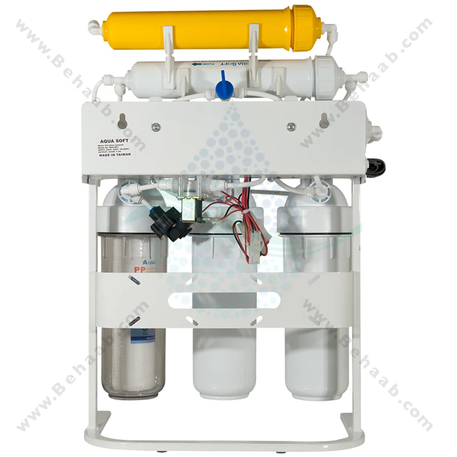 دستگاه تصفیه RO آکواریوم آکوا سافت 5 مرحله BEH-02 - AquaSoft BEH-02 Reverse Osmosis Water Filter System For Aquarium