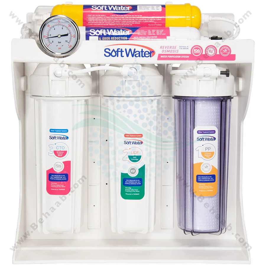 دستگاه تصفیه آب RO آکواریوم سافت واتر مدل SW-01 - SoftWater Reverse Osmosis Water Filter System For Aquarium