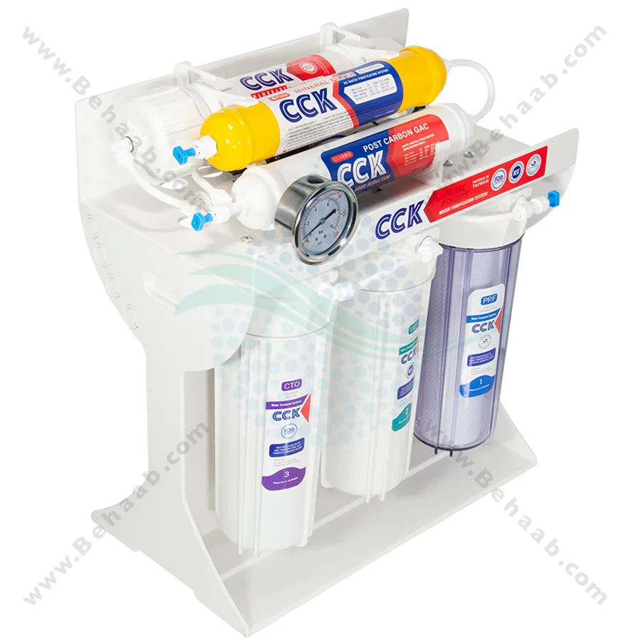 دستگاه تصفیه RO آکواریوم سی سی کا 5 مرحله CK-01 - CCK Reverse Osmosis Water Filter System For Aquarium