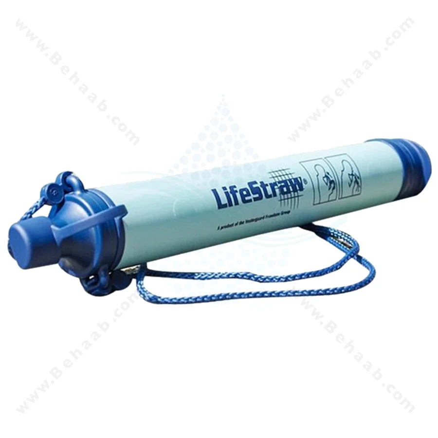 نی تصفیه آب کوهنوردی لایف استراو مدل Personal - LifeStraw Personal Water Filter for Hiking, Camping, Travel and Mountaineering