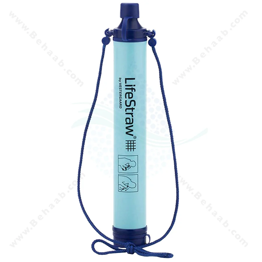 نی تصفیه آب کوهنوردی لایف استراو مدل Personal - LifeStraw Personal Water Filter for Hiking, Camping, Travel and Mountaineering