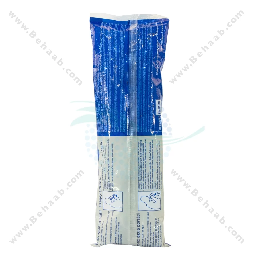 نی تصفیه آب کوهنوردی لایف استراو مدل Personal - LifeStraw Personal Portable Water Filter