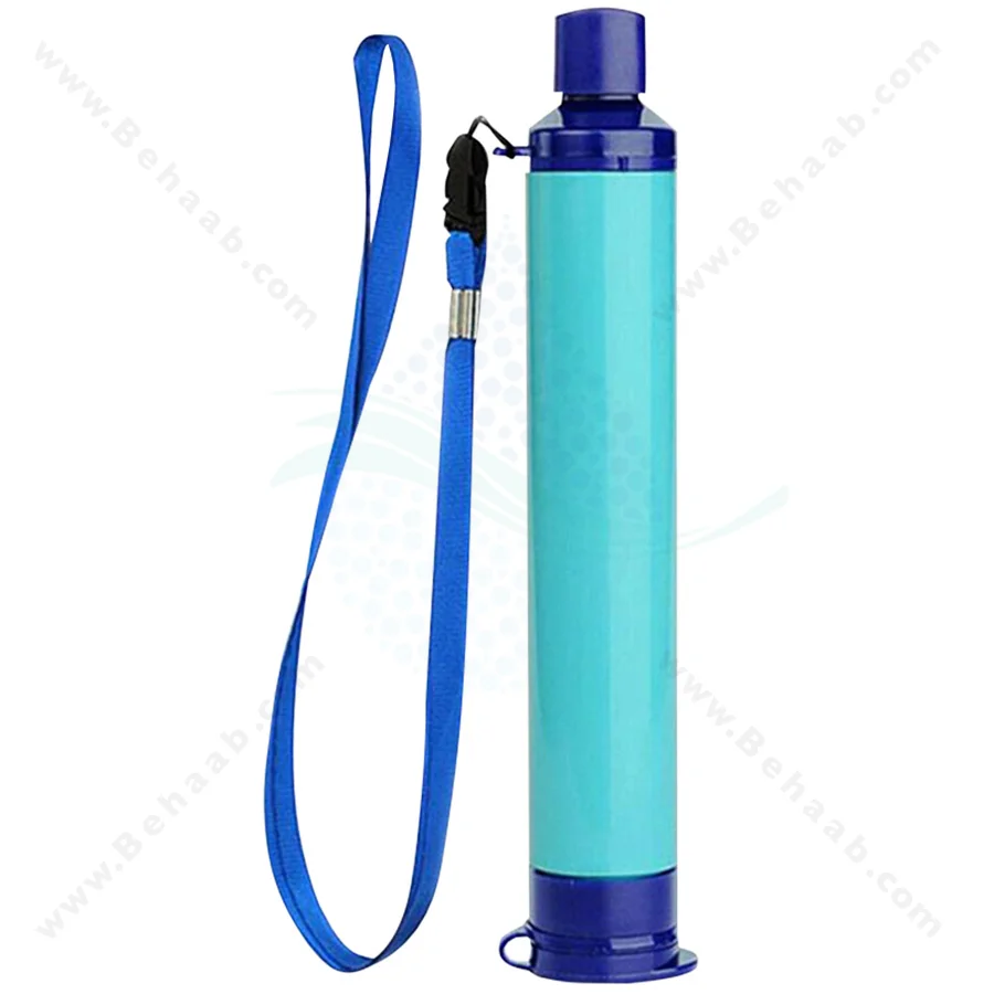 نی تصفیه آب کوهنوردی مدل SB1 - Portable Water Filter Straw SB1 0.1 Micron 4-stage