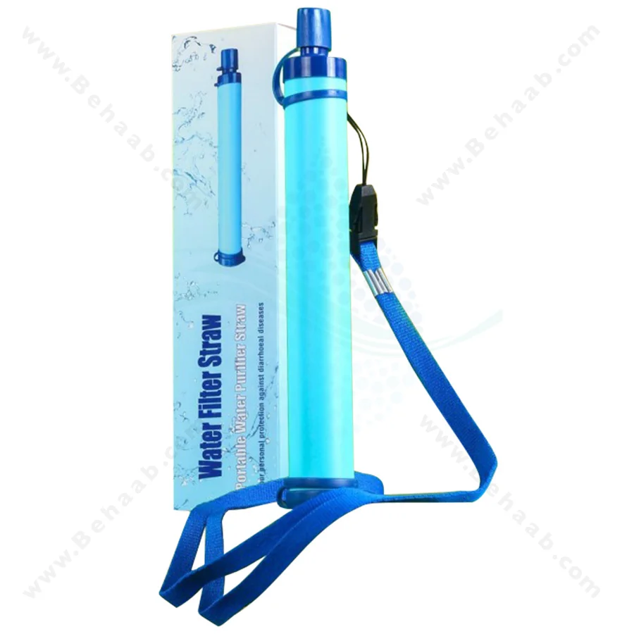 نی تصفیه آب کوهنوردی مدل SB1 - Portable Water Filter Straw SB1 0.1 Micron 4-stage
