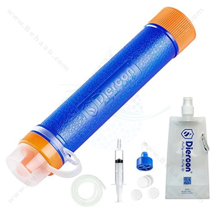 فیلتر تصفیه آب کوهنوردی Diercon Mini - Diercon Mini Water Purifier Portable for Camping, Hiking and Mountaineering