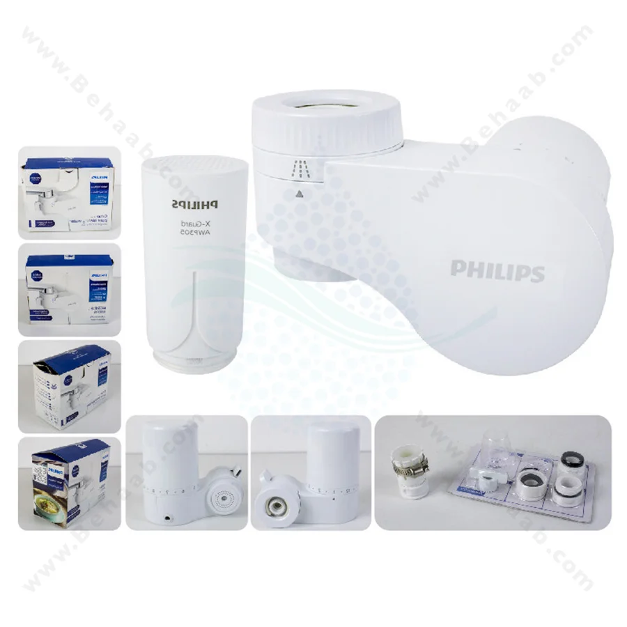 تصفیه آب سرشیری فیلیپس مدل AWP3704 - Philips Water AWP3704/10 X Guard On Tap Water Filter