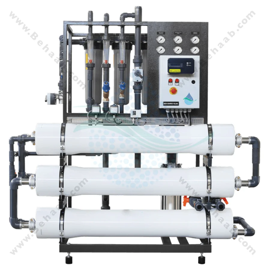 دستگاه تصفیه آب شور صنعتی سری S - Hight Brackish Water Reverse Osmosis Systems BEH-HBWRO-S