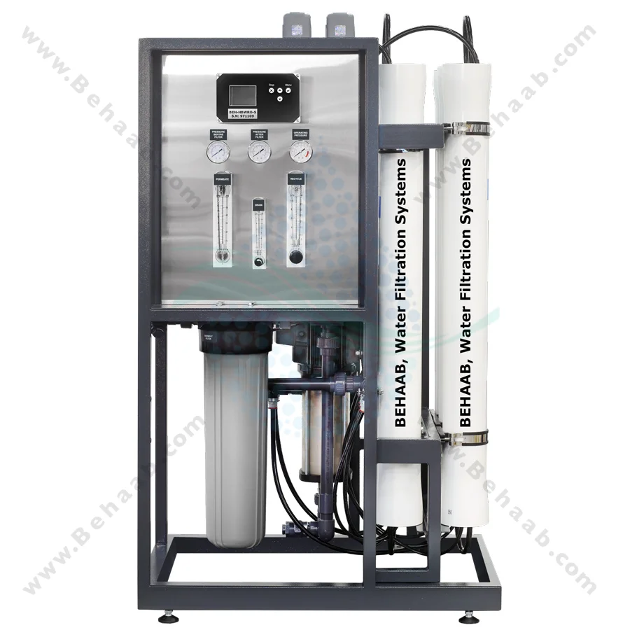 دستگاه تصفیه آب شور صنعتی سری S - Hight Brackish Water Reverse Osmosis Systems BEH-HBWRO-S