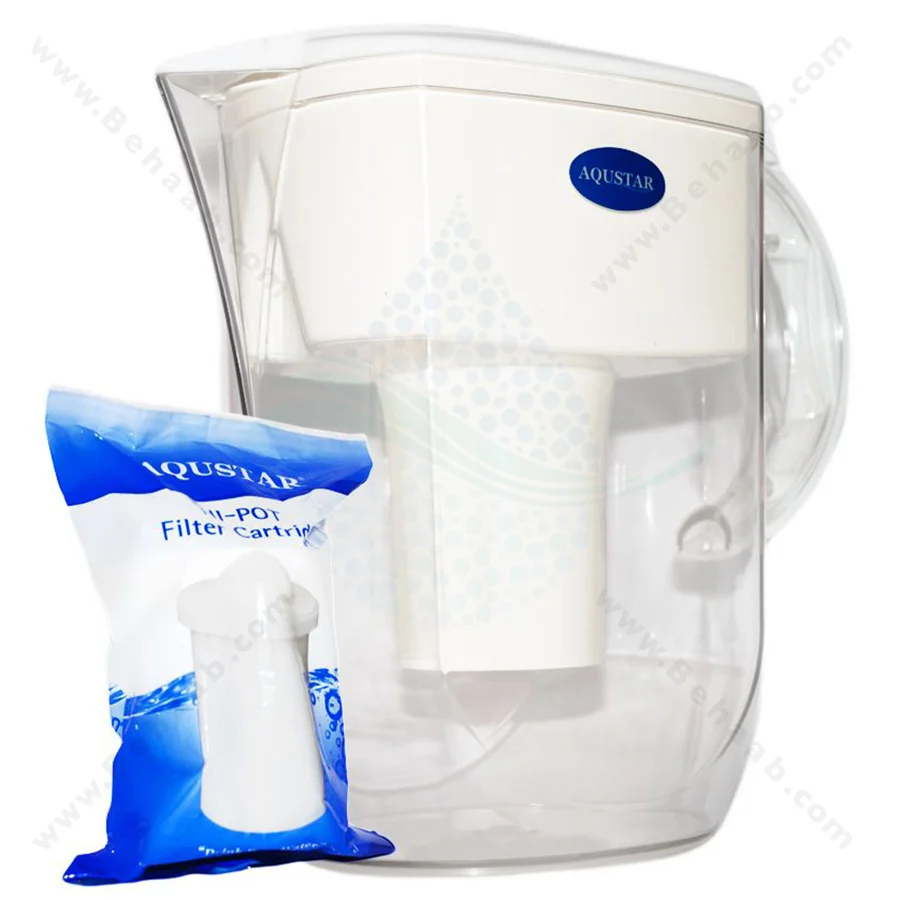 پارچ تصفیه آب اکواستار مدل Hi-Pot - Aqustar Hi-Pot Pitcher Water Purification