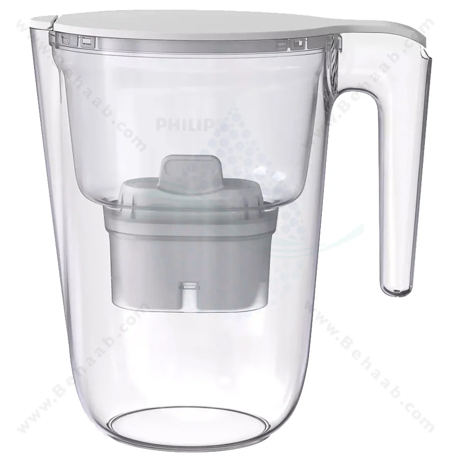 پارچ تصفیه آب فیلیپس مدل Awp2937 - Philips AWP2937WH Water Filter Pitcher