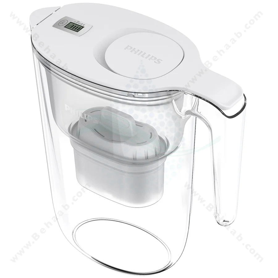 پارچ تصفیه آب فیلیپس مدل AWP2936WH - Philips AWP2936WH Water Filter Pitcher