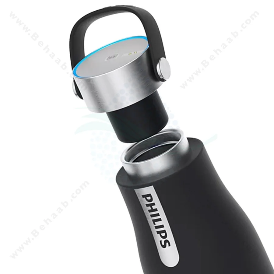 بطری تصفیه آب فیلیپس GoZero مدل AWP2787BK - Philips GoZero Hydration Bottle AWP2787BK/10 Water Filtration