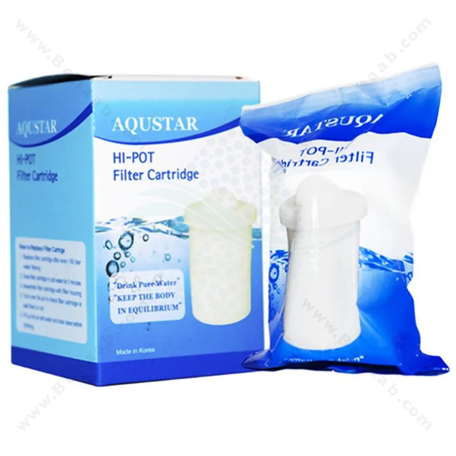 فیلتر پارچ تصفیه آب اکواستار مدل Hi-Pot - Aqustar Hi-Pot Water Filter Pitcher Cartridges