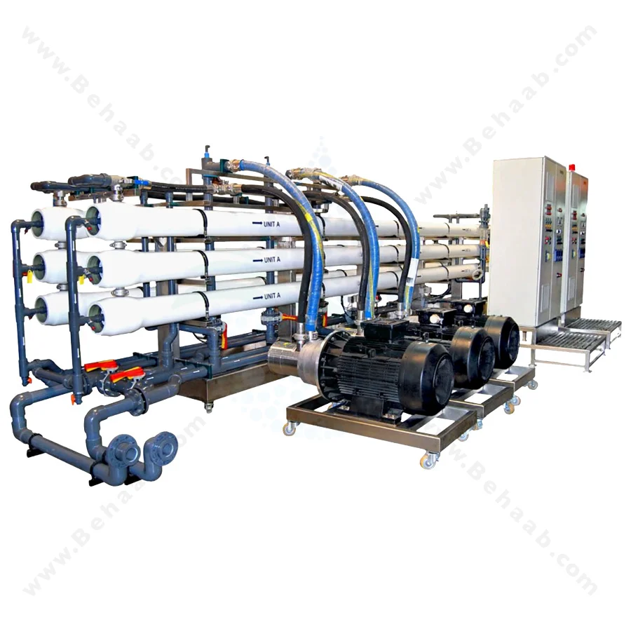 آب شیرین کن دریایی سری L - Seawater Reverse Osmosis Systems BEH-SWRO-L