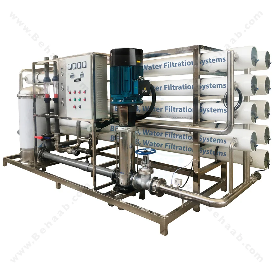 آب شیرین کن دریایی سری VL - Seawater Reverse Osmosis Systems BEH-SWRO-VL