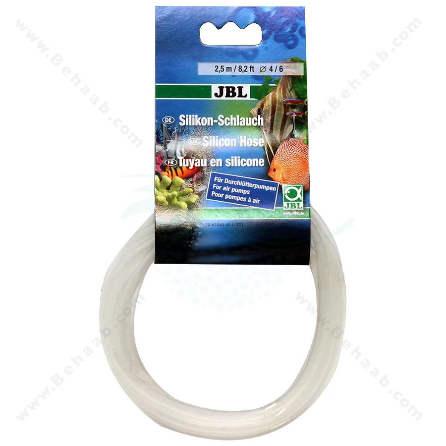 شلنگ هوا جی بی ال 2.5 متری - JBL Silicone Hose with 2.5 m Length and 4/6 mm Diameter