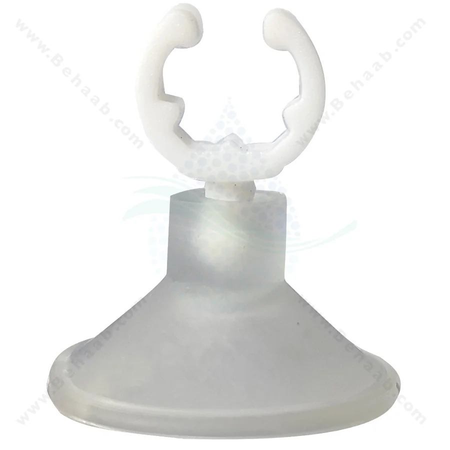 گیره نگهدارنده شلنگ co2 و هوا فشاری - Aquarium Airline Suction Cup
