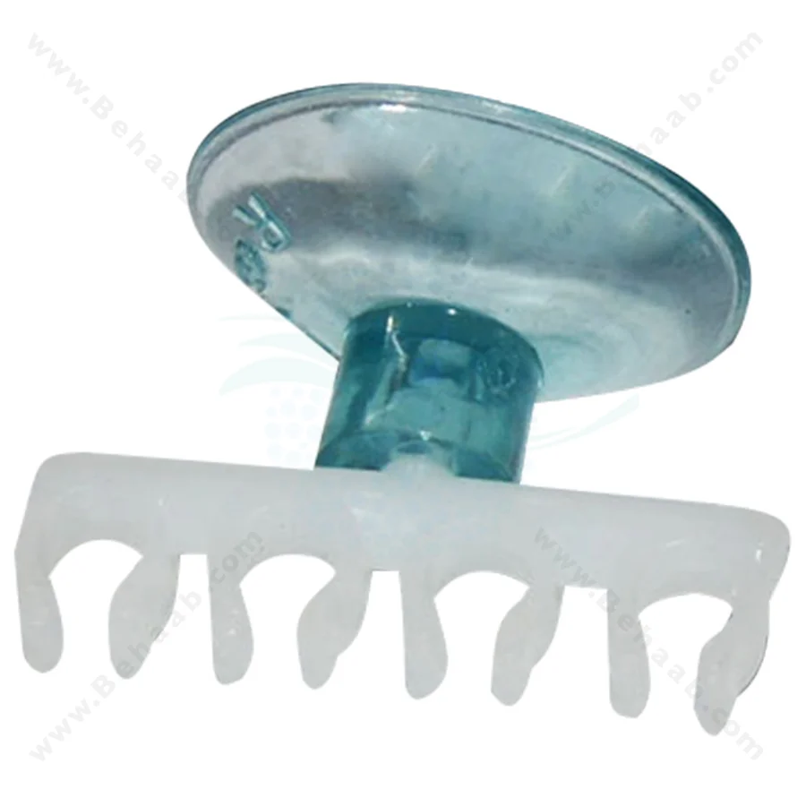گیره نگهدارنده شلنگ co2 و هوا 4 عددی رویال - Airline Suction Cup Transparent for Airline or CO2 Tubing