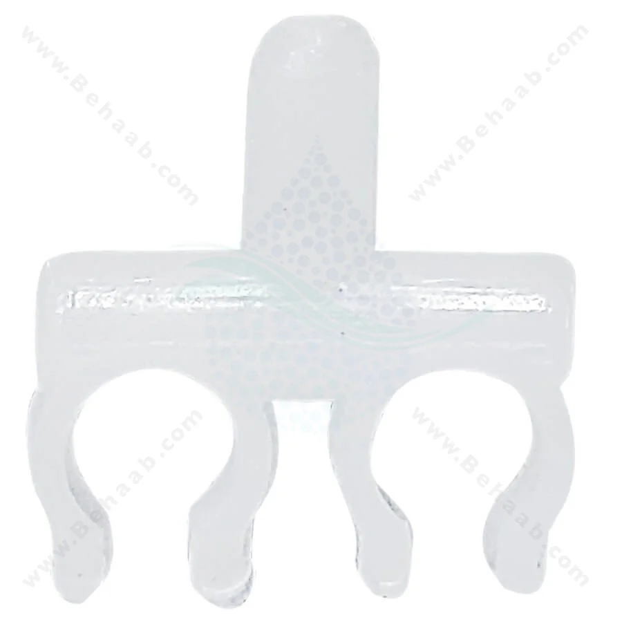 گیره نگهدارنده شلنگ co2 و هوا 2 عددی رویال - Airline Suction Cup Transparent for Airline or CO2 Tubing