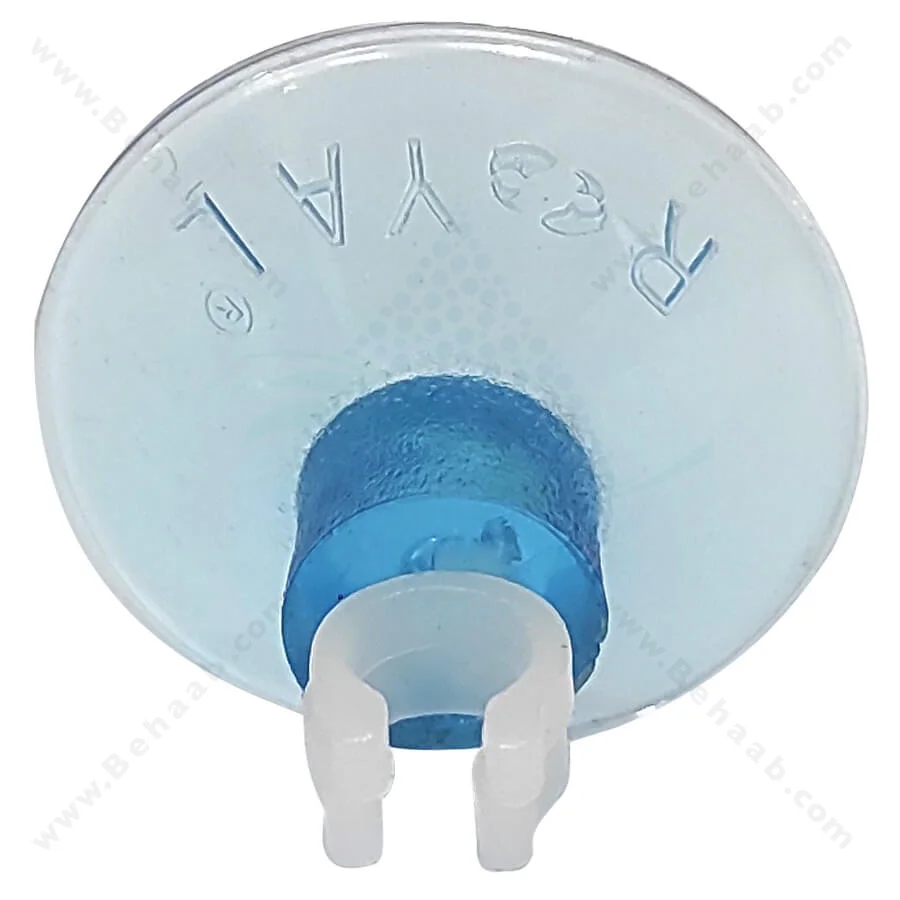 گیره نگهدارنده شلنگ co2 و هوا تکی رویال - Airline Suction Cup Transparent for Airline or CO2 Tubing