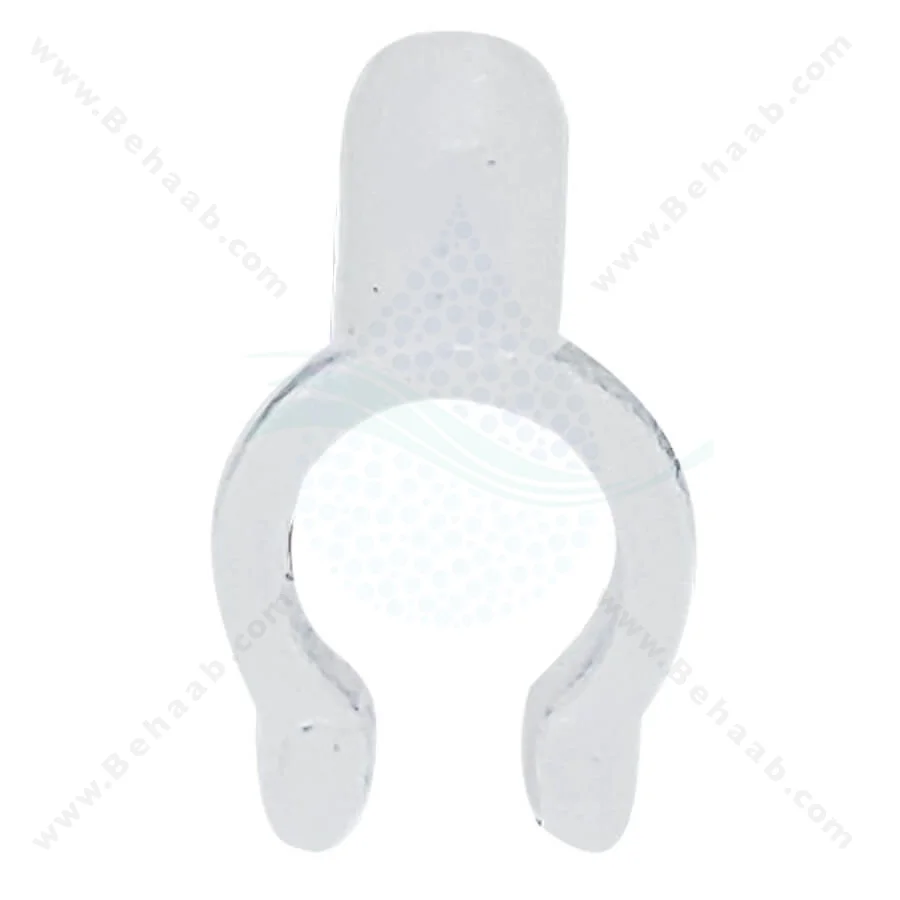 گیره نگهدارنده شلنگ co2 و هوا تکی رویال - Airline Suction Cup Transparent for Airline or CO2 Tubing