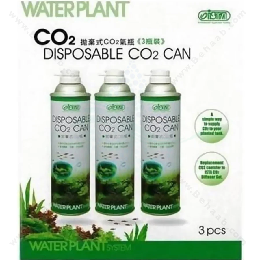 کپسول co2 یکبار مصرف ایستا 3 عددی کد 517 - ISTA Disposable CO2 Can 3 Pack Bundle