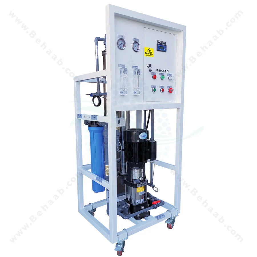 دستگاه تولید آب خالص صنعتی سری S - Double Pass Reverse Osmosis Systems BEH-DPRO-S