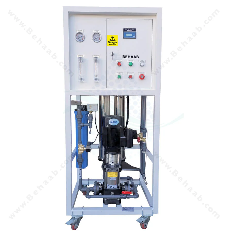 دستگاه تولید آب خالص صنعتی سری S - Double Pass Reverse Osmosis Systems BEH-DPRO-S