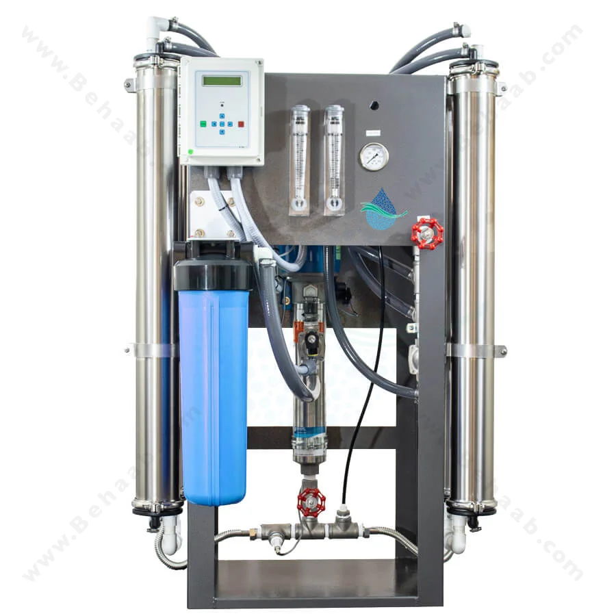 دستگاه تولید آب خالص صنعتی سری S - Double Pass Reverse Osmosis Systems BEH-DPRO-S