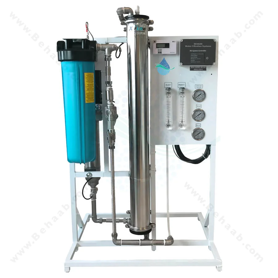 دستگاه تولید آب خالص صنعتی سری M - Double Pass Reverse Osmosis Systems BEH-DPRO-M