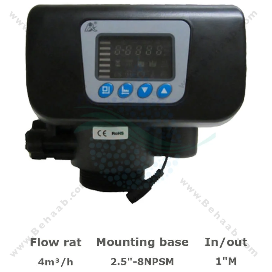 شیر اتوماتیک سختی گیر رزینی رانکسین مدل F63C3 - Runxin F63C3 Automatic Multiport Softener Valve
