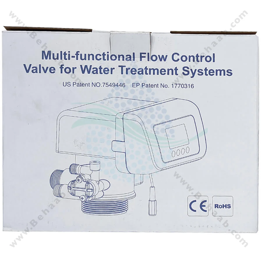 شیر اتوماتیک سختی گیر رزینی رانکسین مدل F63P3 - Runxin F63P3 Automatic Multiport Softener Valve