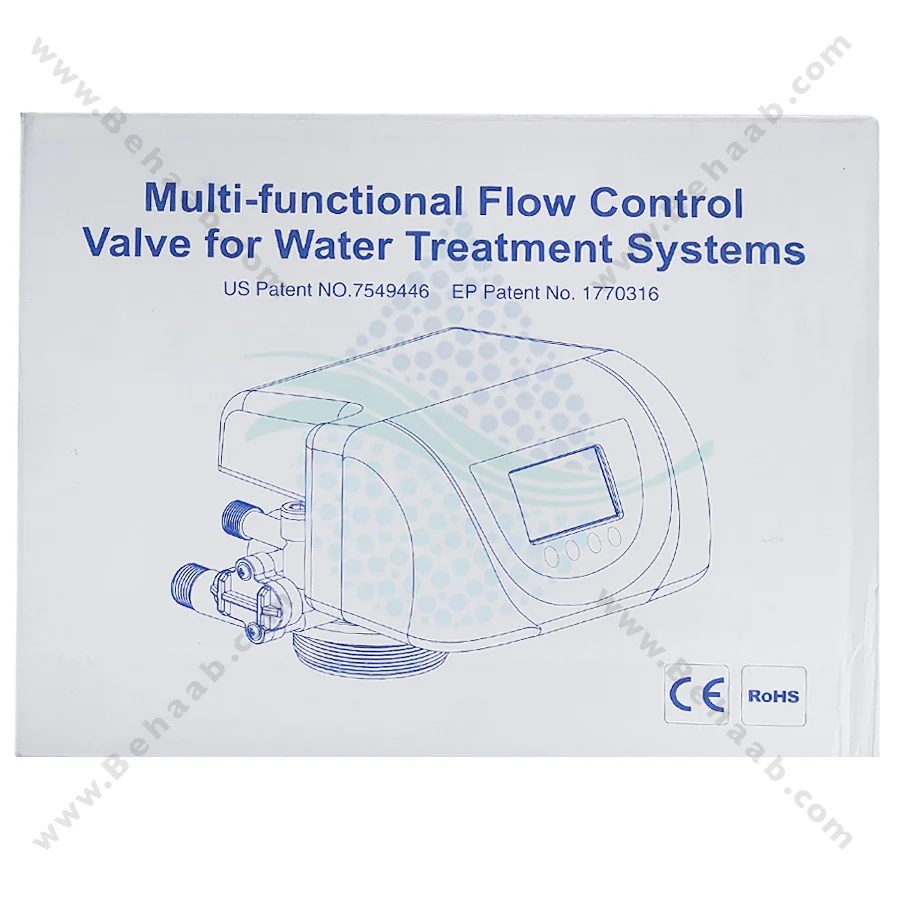 شیر اتوماتیک سختی گیر رزینی رانکسین مدل F65P1 - Runxin F65P Automatic Multiport Softener Valve