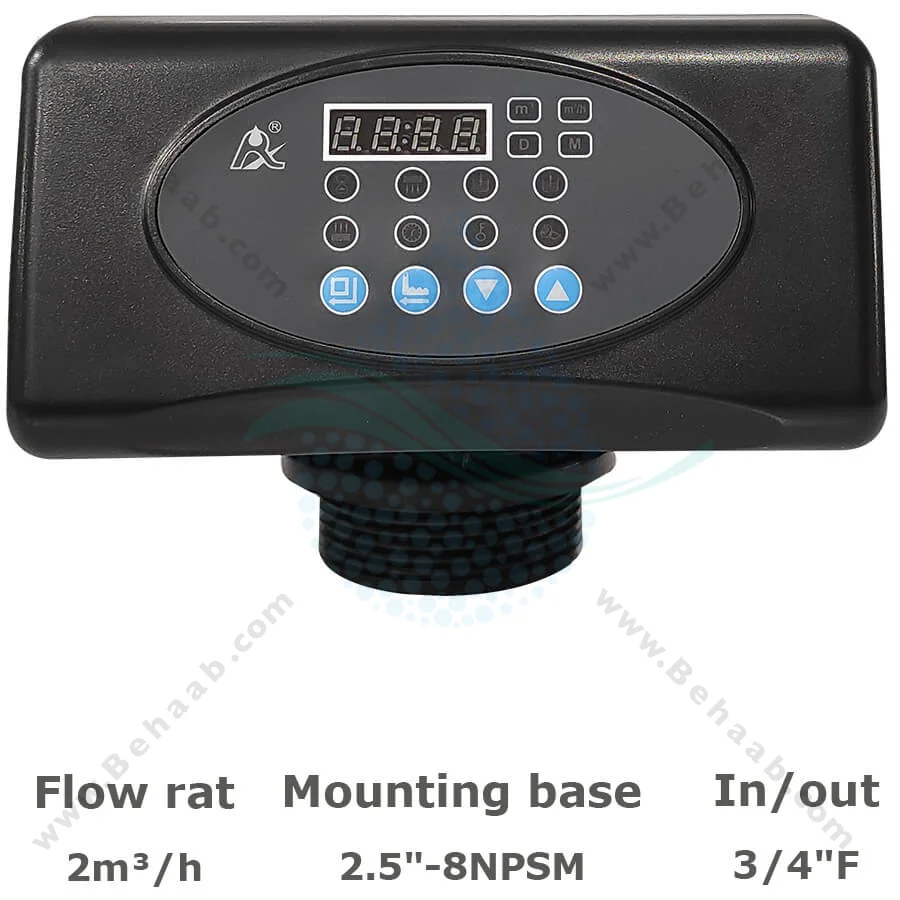 شیر اتوماتیک سختی گیر رزینی رانکسین مدل F65P1 - Runxin F65P Automatic Multiport Softener Valve