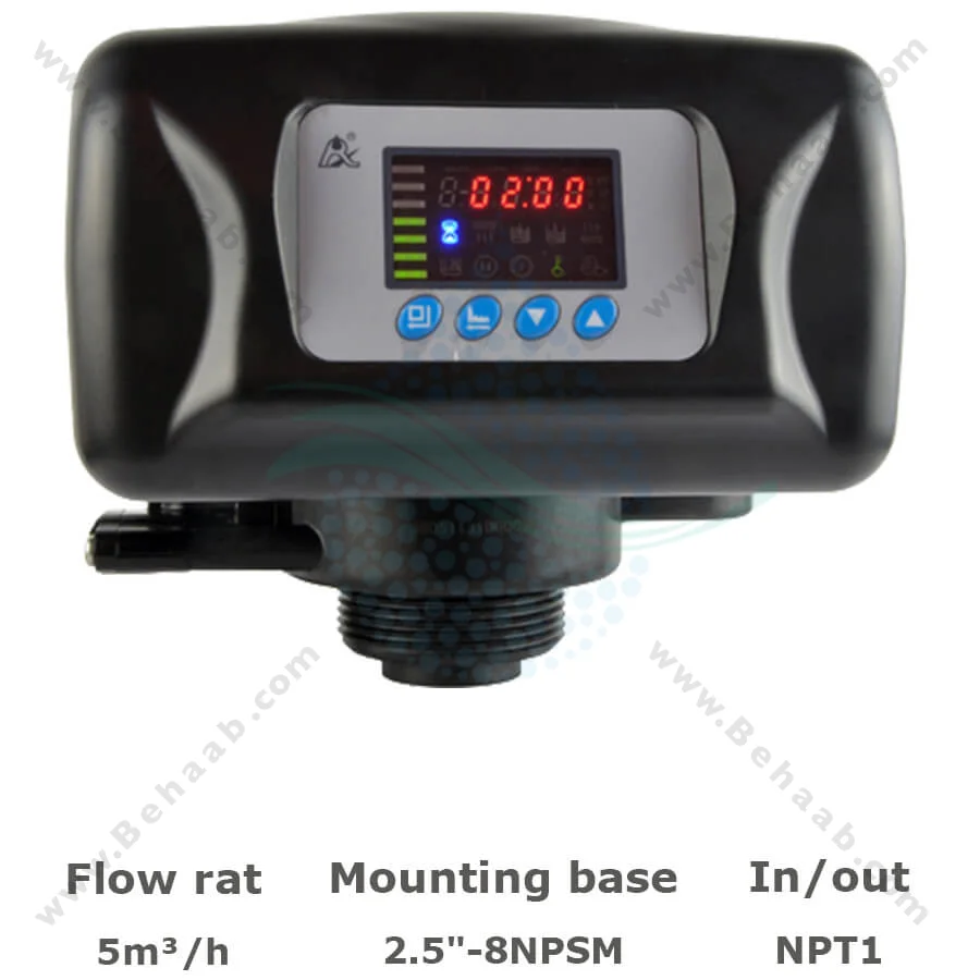 شیر اتوماتیک سختی گیر رزینی رانکسین مدل F92A3 - Runxin F92A3 Automatic Multiport Softener Valve