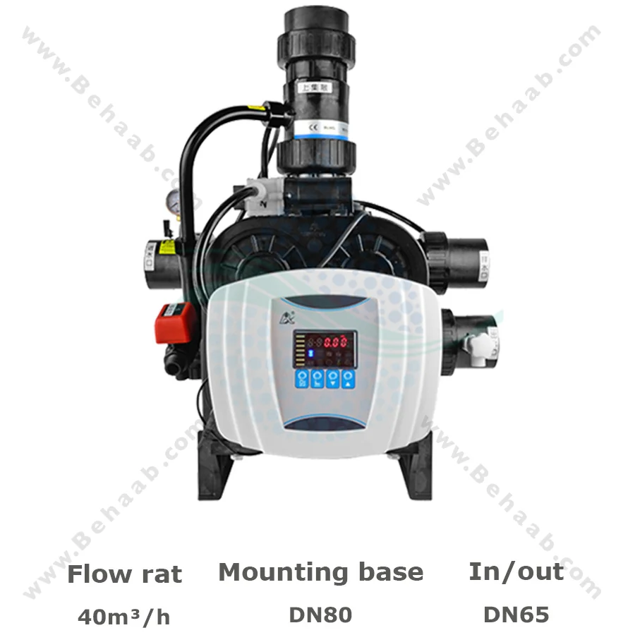 شیر اتوماتیک سختی گیر رزینی رانکسین مدل F112A3 - Automatic Softener Valve Runxin F112A3