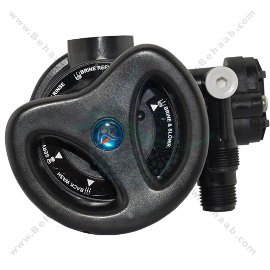 شیر دستی سختی گیر رزینی رانکسین مدل F64B - Runxin F64B Manual Softener Control Valve