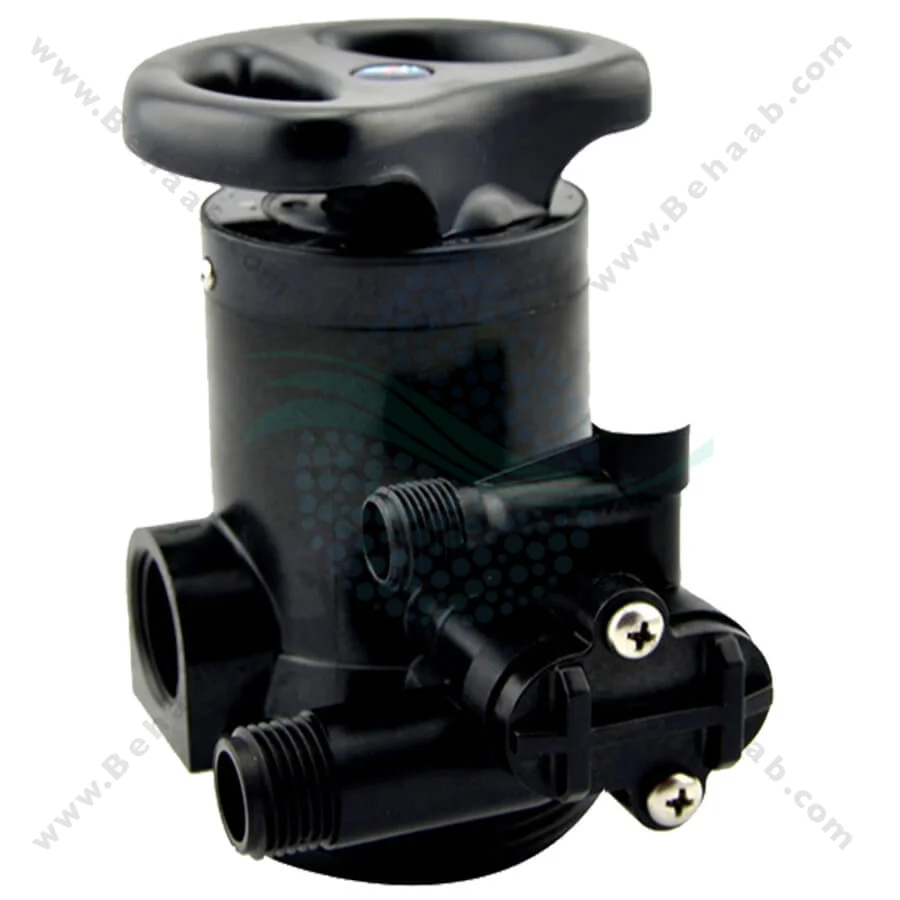 شیر دستی سختی گیر رزینی رانکسین مدل F64B - Runxin F64B Manual Softener Control Valve