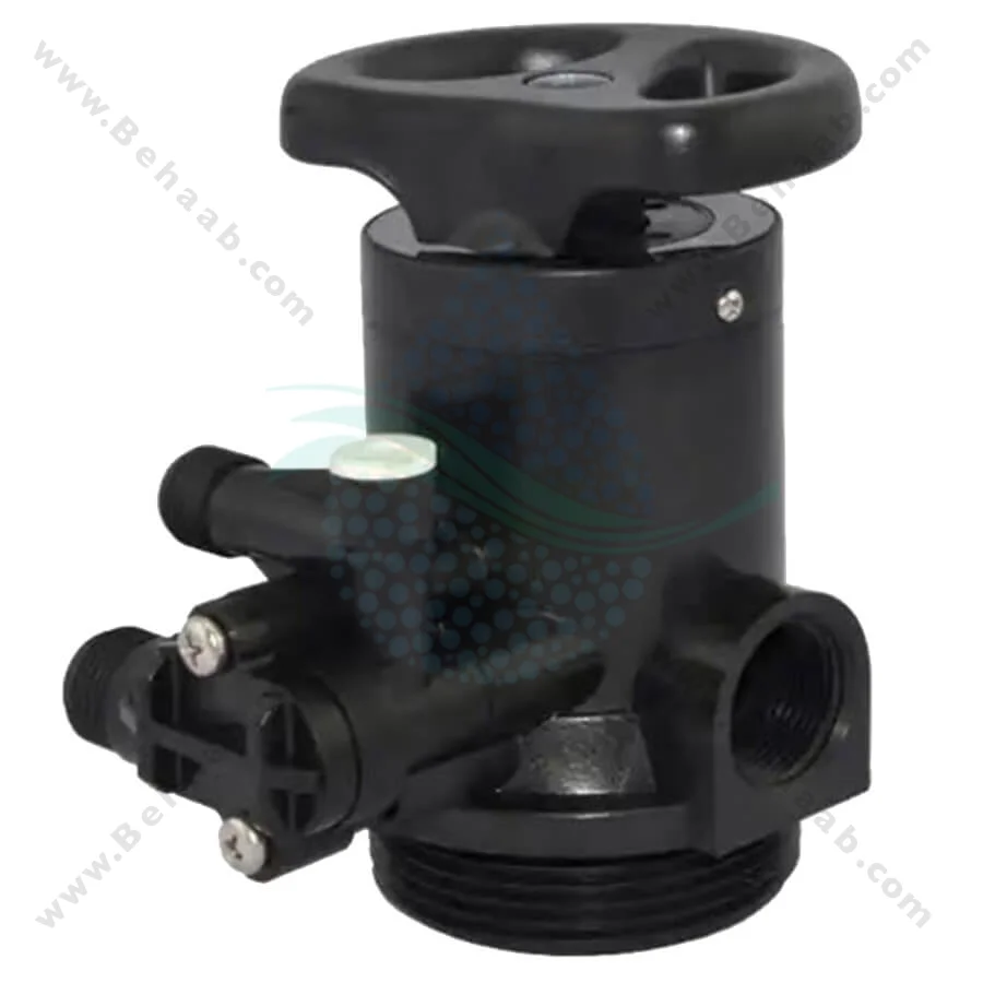 شیر دستی سختی گیر رزینی رانکسین مدل F64C - Runxin F64C Manual Softener Control Valve