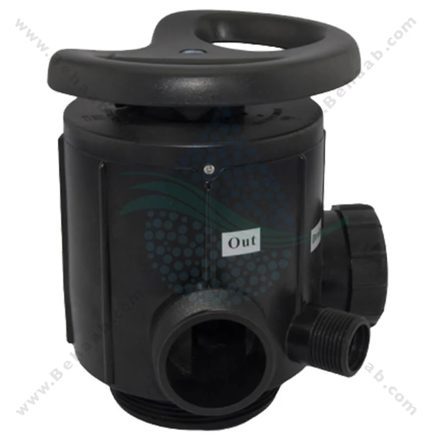 شیر دستی سختی گیر رزینی رانکسین مدل N64D - Runxin N64D Manual Multiport Softener Control Valve