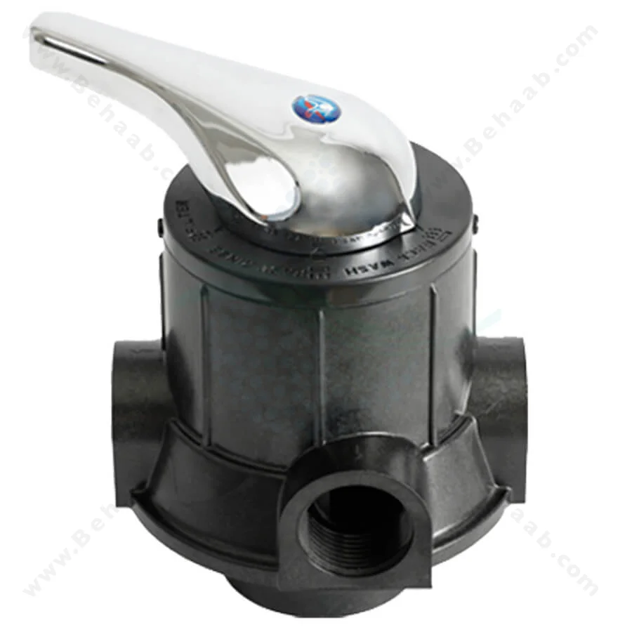 شیر دستی فیلتر FRP رانکسین مدل F56A1 - Runxin F56A1 Manual Multiport Filter Valve